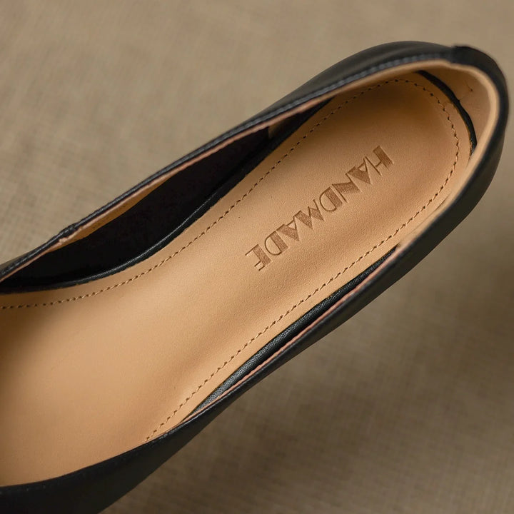 Renee Genuine Leather Heels