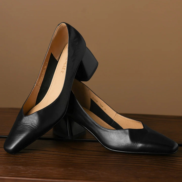 Renee Genuine Leather Heels