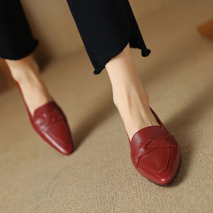 Celeste Genuine Leather Loafers