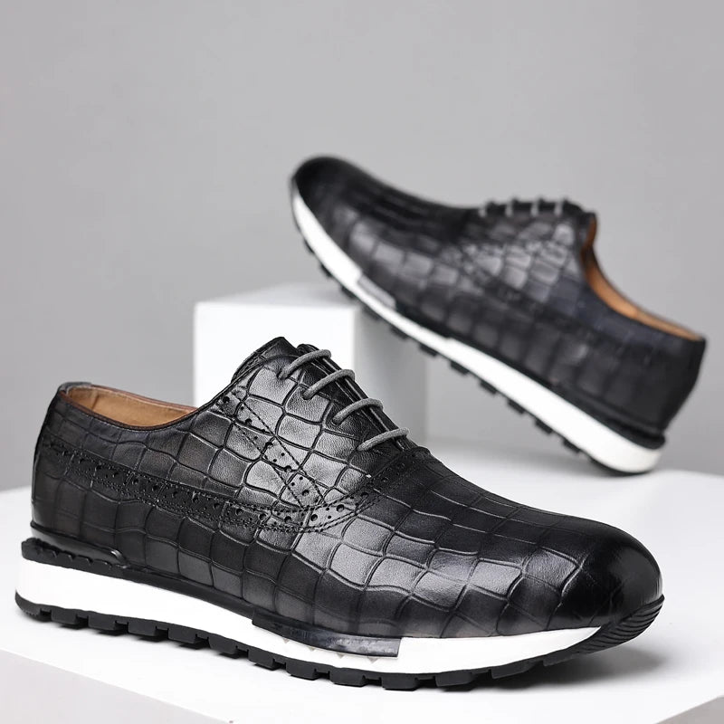 Montavelli Leather Sneakers