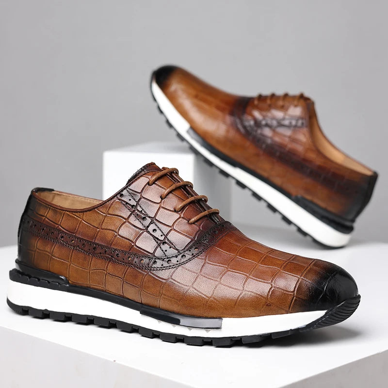Montavelli Leather Sneakers