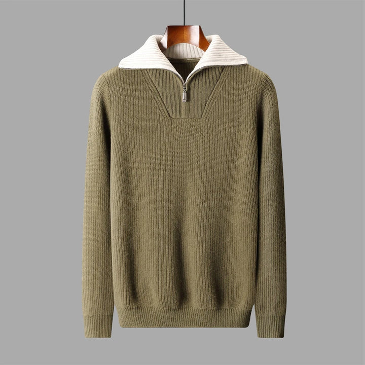 Thornton Merino Zip Sweater