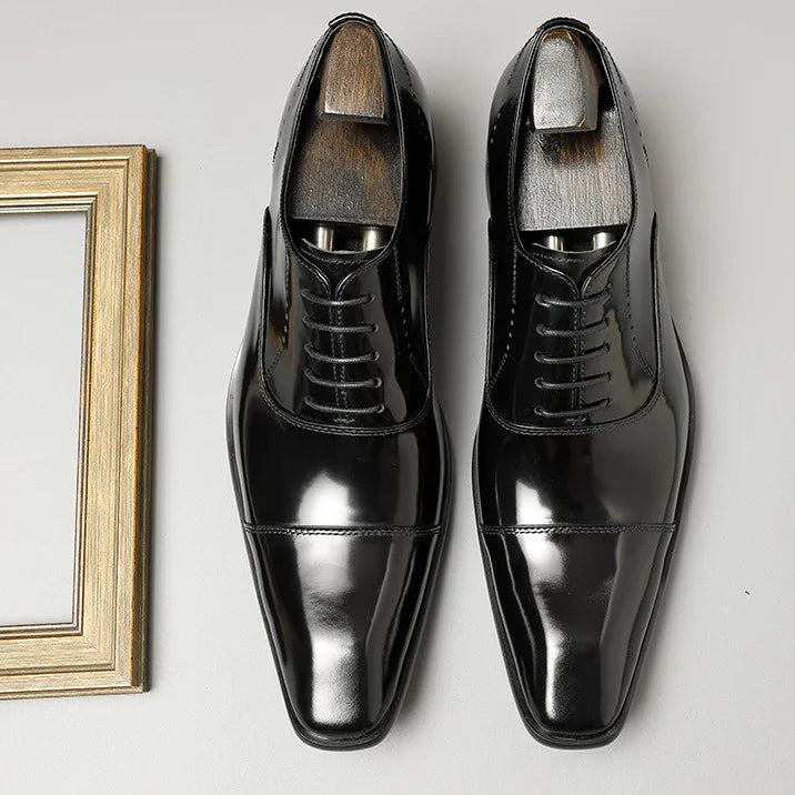 Luciano Patent Leather Oxford