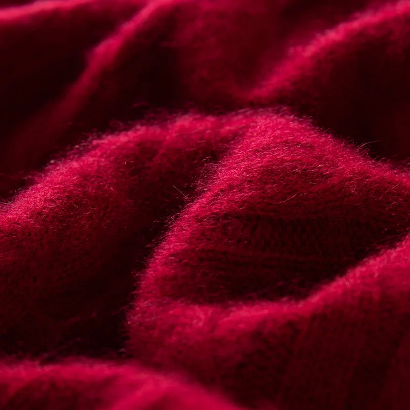 Graham Cashmere Zip Sweater