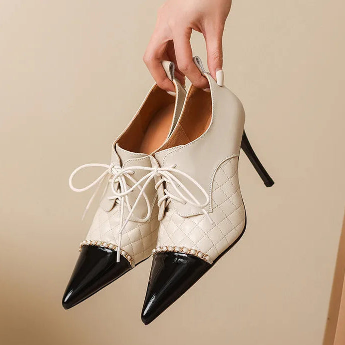 Monroe Genuine Leather Heels