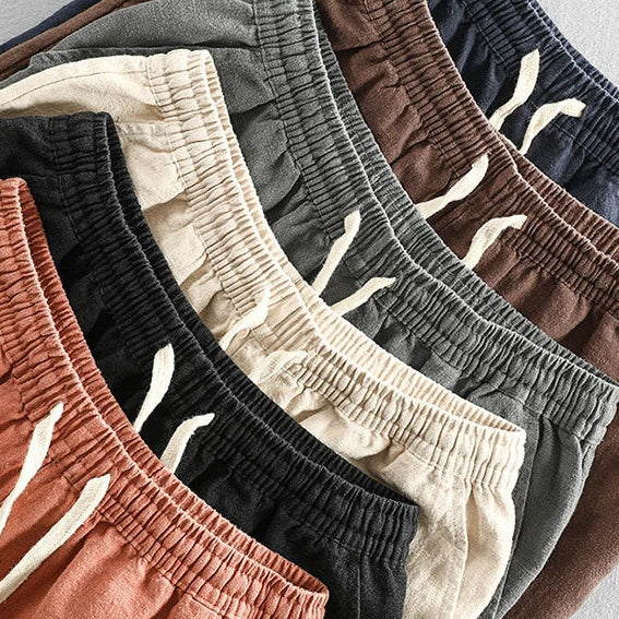 Baxter Cotton Linen Shorts