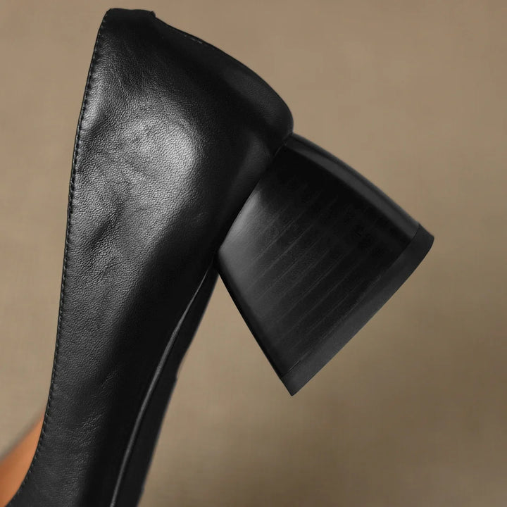 Renee Genuine Leather Heels