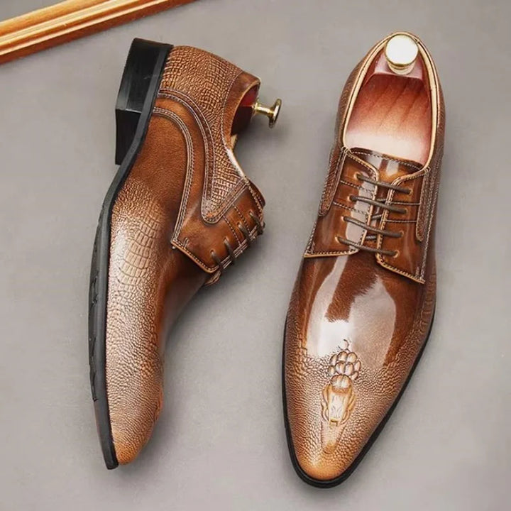 Zanetti Genuine Leather Oxford