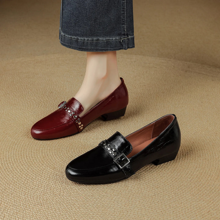 Clara Genuine Leather Loafers