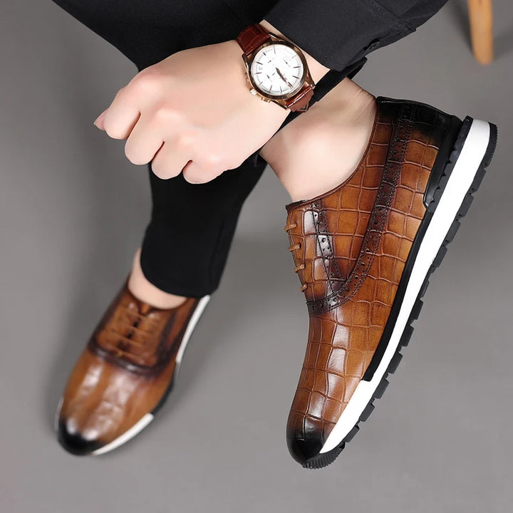 Montavelli Leather Sneakers