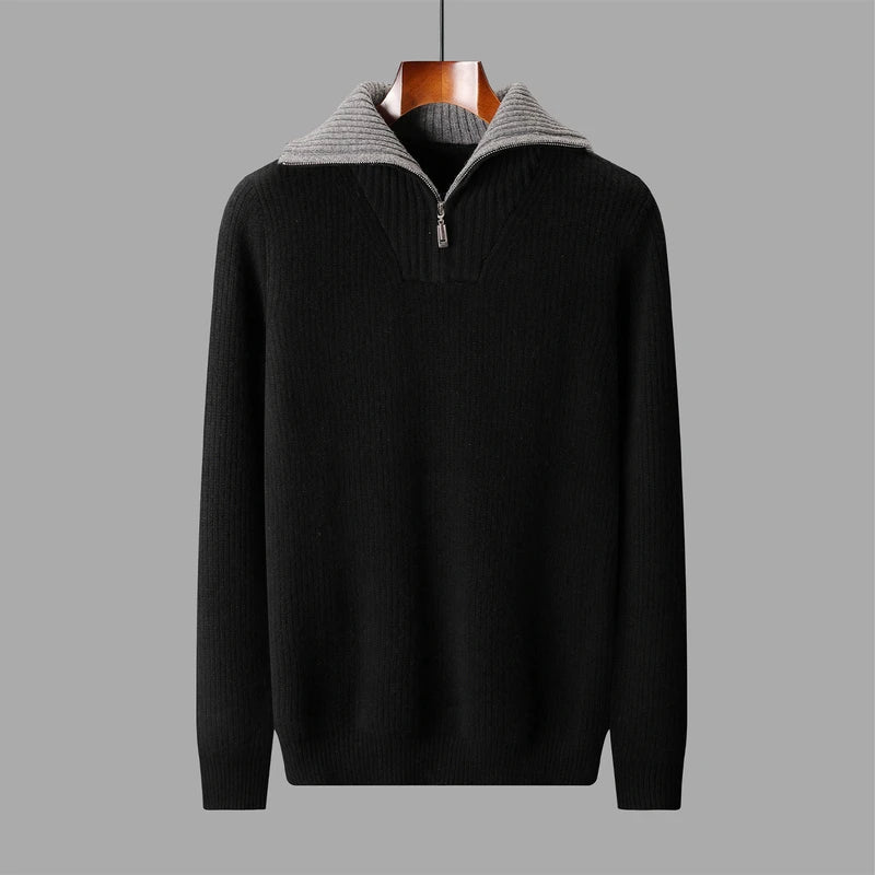 Thornton Merino Zip Sweater