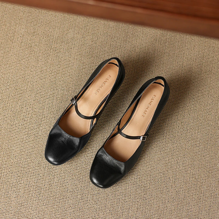 Maria Genuine Leather Heels