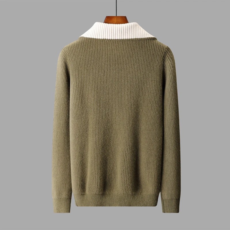 Thornton Merino Zip Sweater