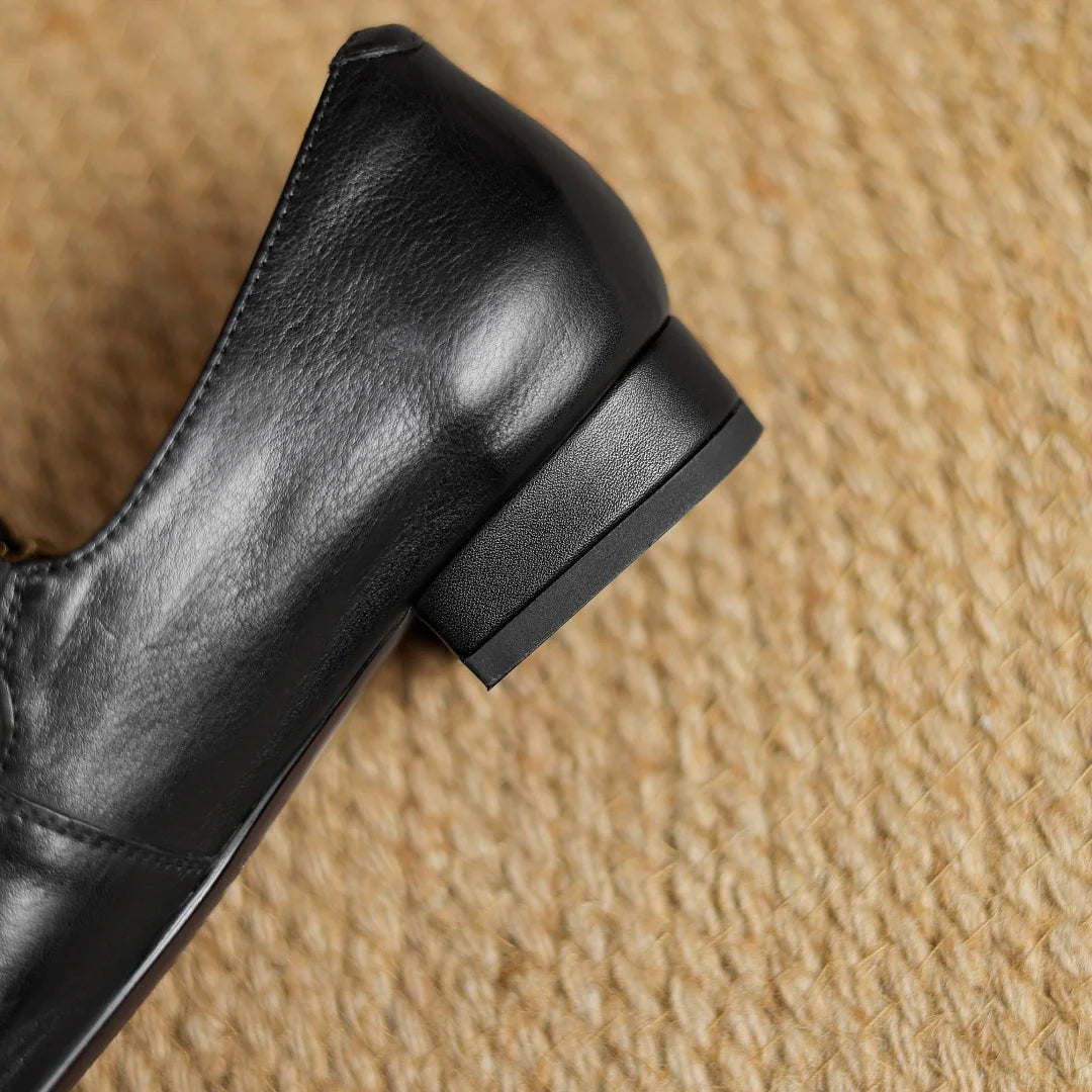 Nessa Genuine Leather Heels