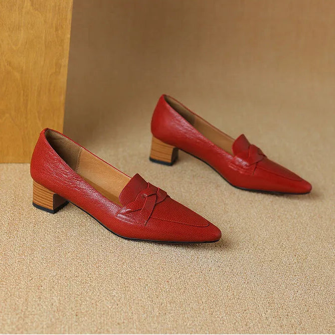 Celeste Genuine Leather Loafers