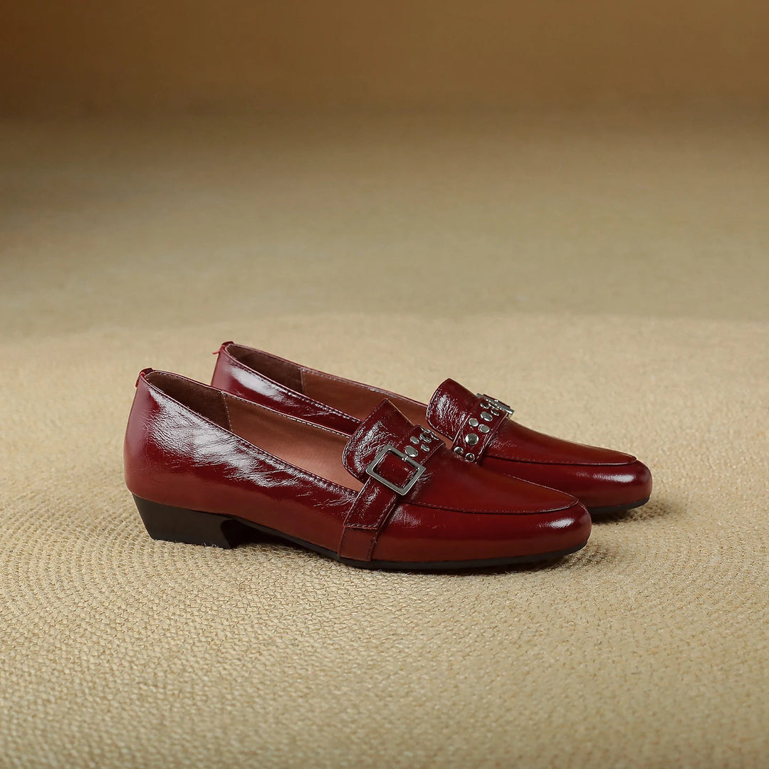 Clara Genuine Leather Loafers