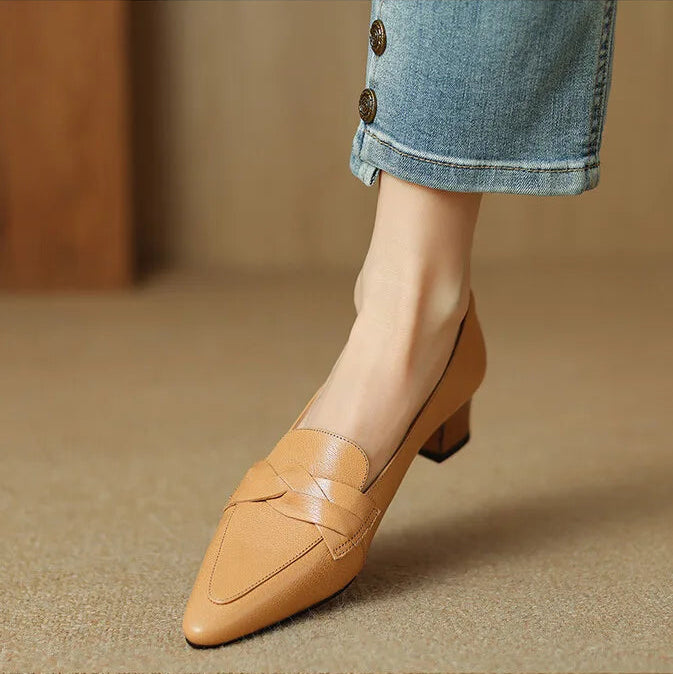 Celeste Genuine Leather Loafers