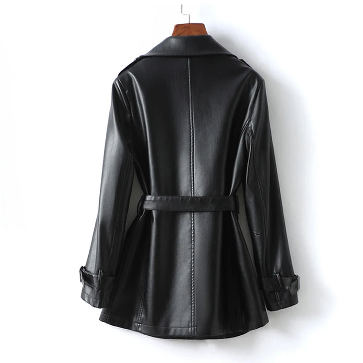 Vivienne Leather Coat
