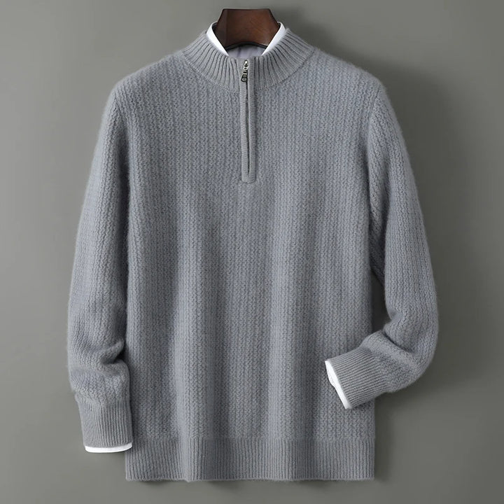 Aldridge Merino Zip Sweater