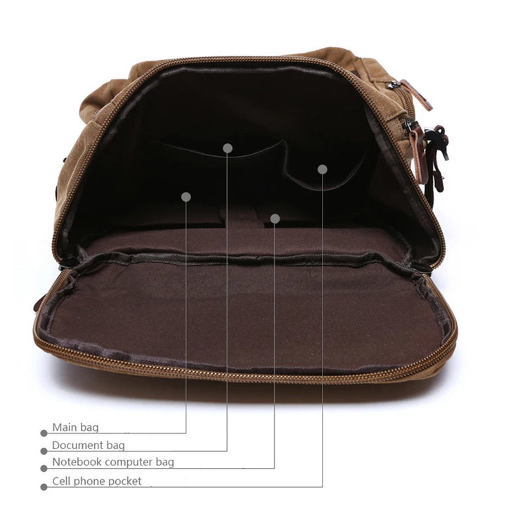 Carter Canvas Backpack