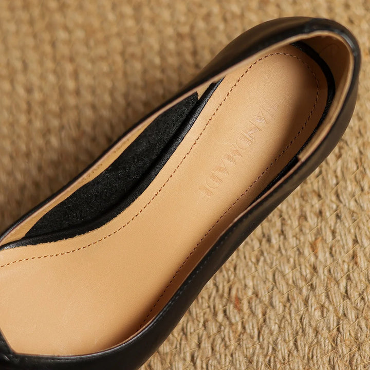Evelyn Genuine Leather Heels
