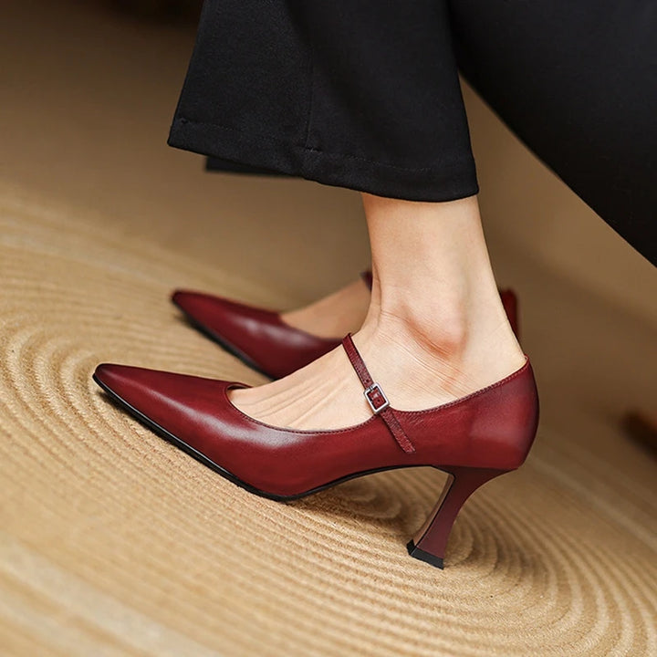 Dana Genuine Leather Heels