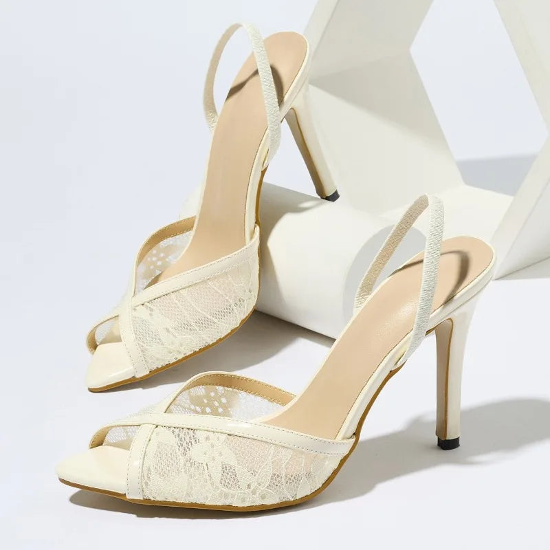 Lorelei Lace Heels