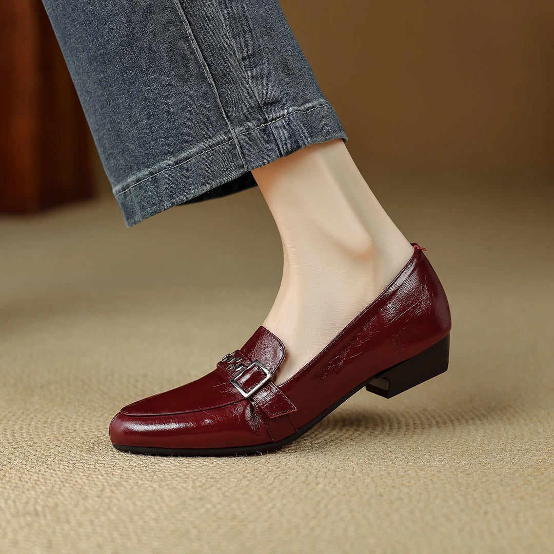 Clara Genuine Leather Loafers