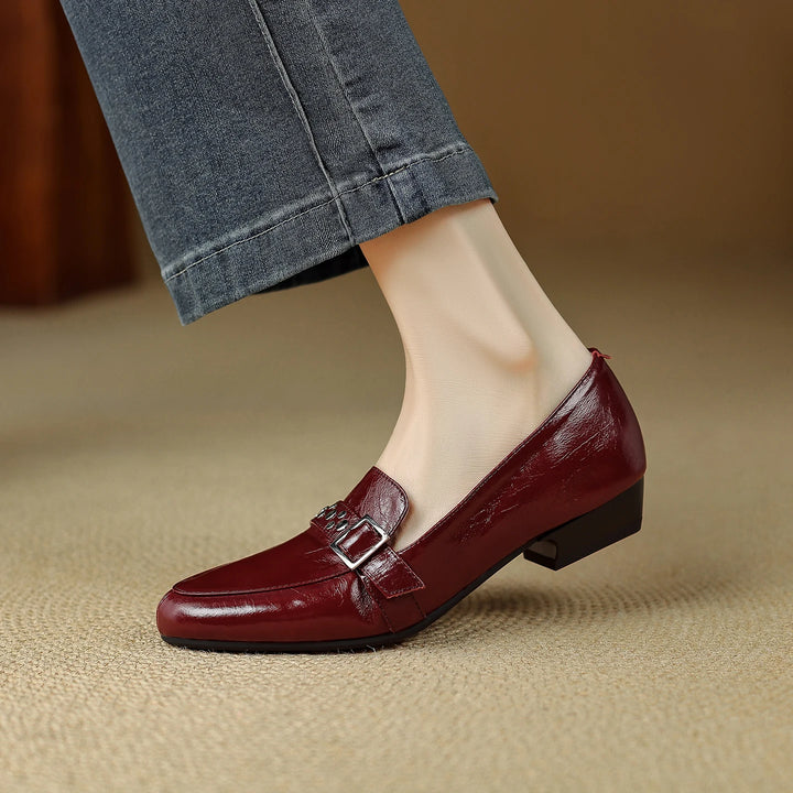 Clara Genuine Leather Loafers