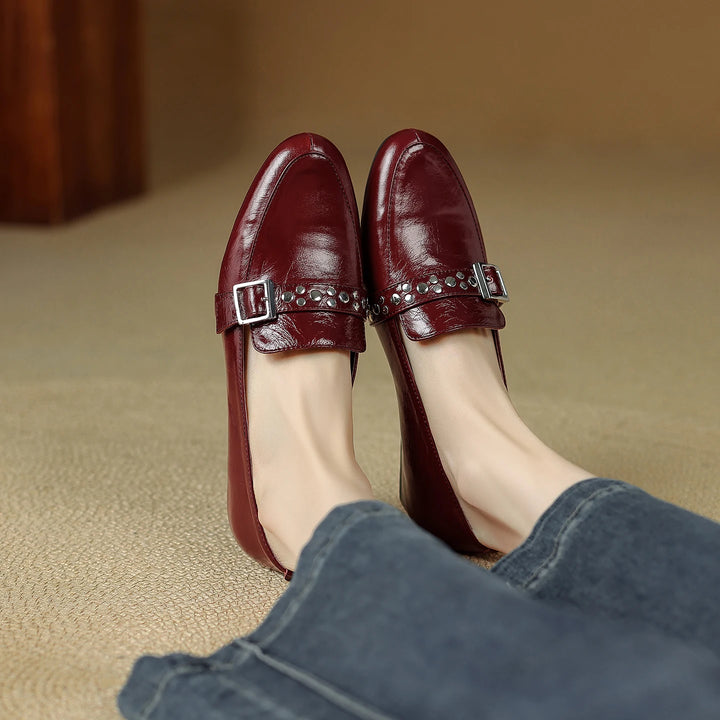 Clara Genuine Leather Loafers