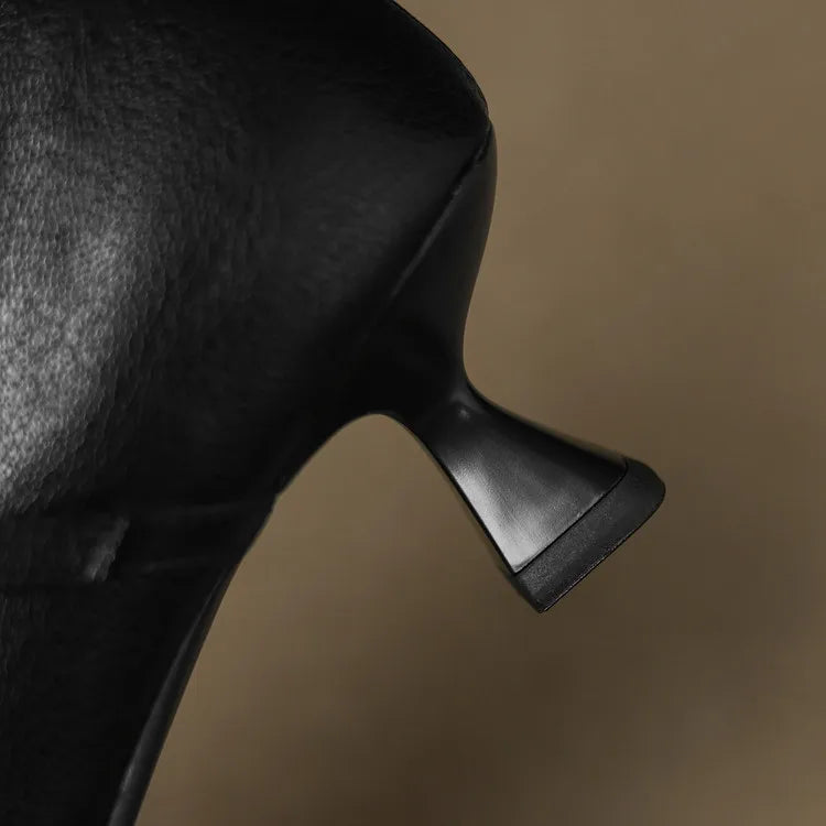 Nyla Genuine Leather Heels