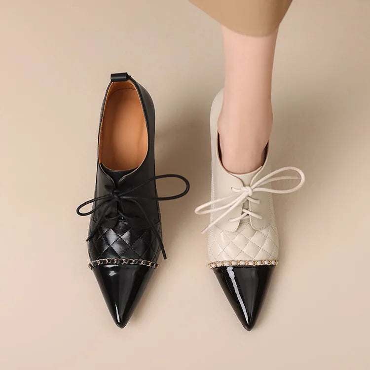 Monroe Genuine Leather Heels
