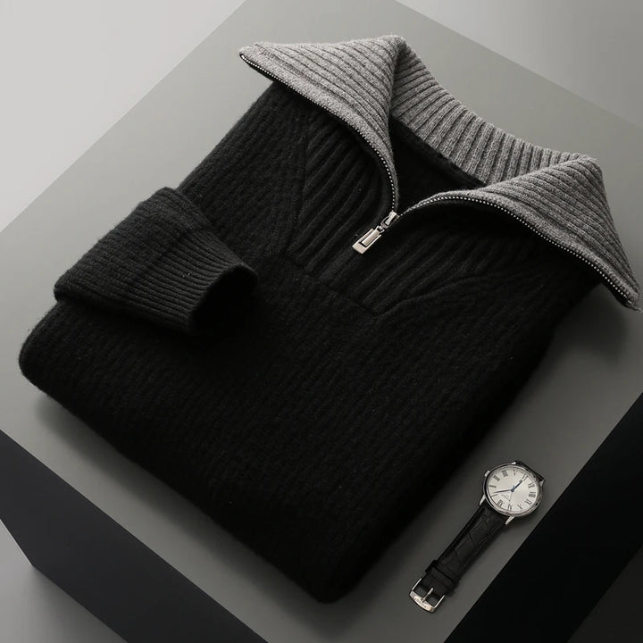 Thornton Merino Zip Sweater