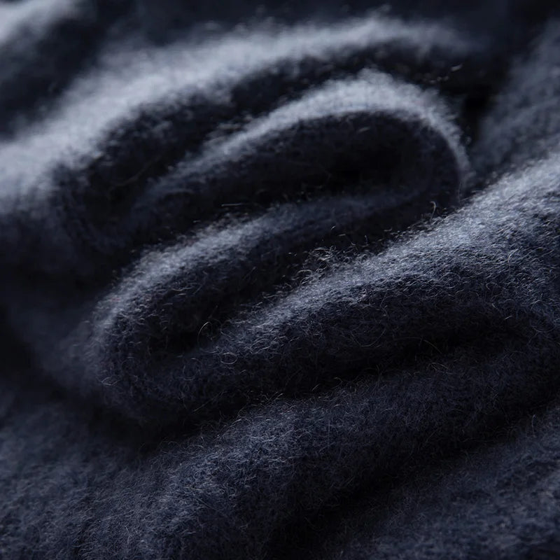 Graham Cashmere Zip Sweater