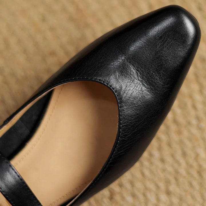 Nessa Genuine Leather Heels