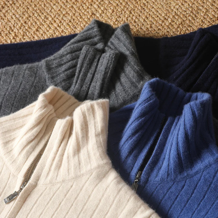 Bennett Merino Zip Sweater