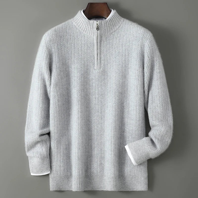 Aldridge Merino Zip Sweater