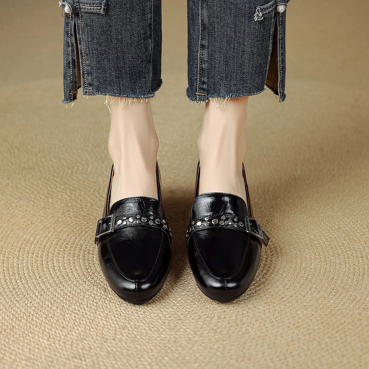 Clara Genuine Leather Loafers