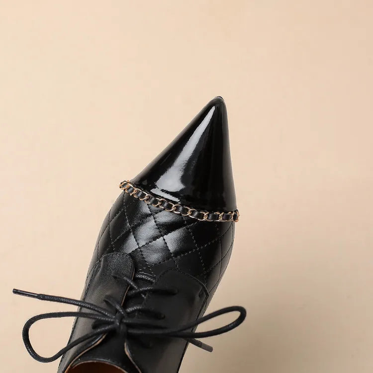 Monroe Genuine Leather Heels
