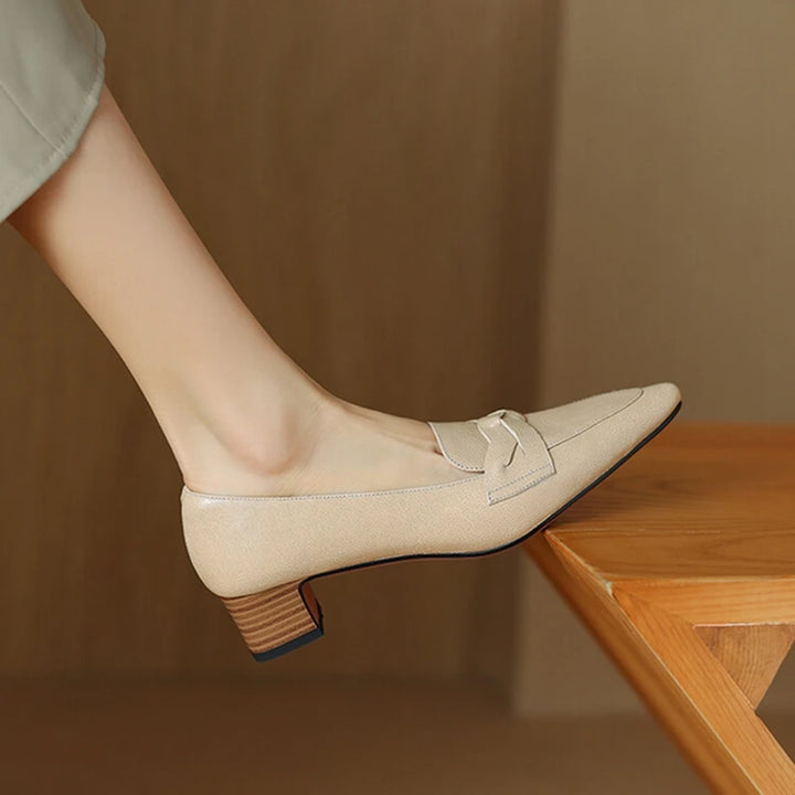Celeste Genuine Leather Loafers