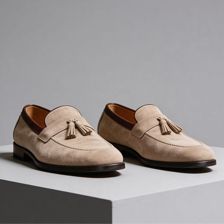 Vitale Italian Suede Loafers
