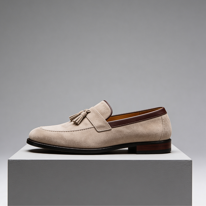Vitale Italian Suede Loafers