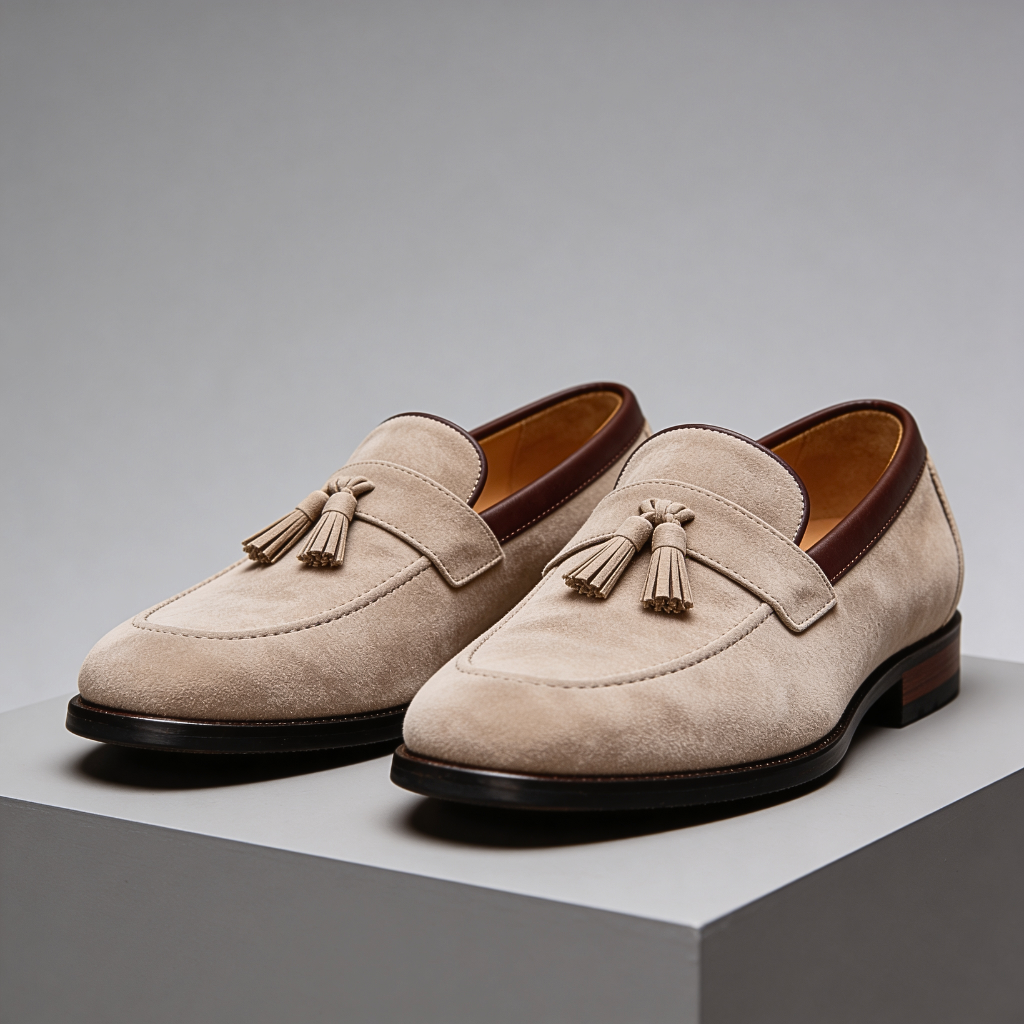 Vitale Italian Suede Loafers