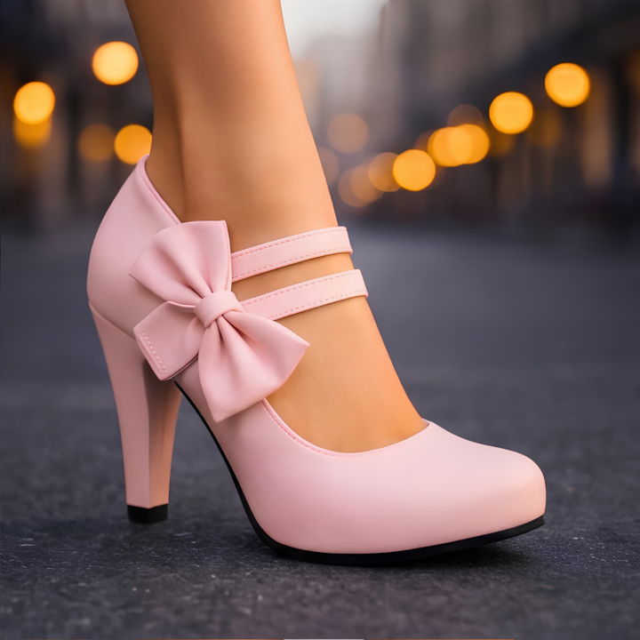 Bella Grace Bow Heels