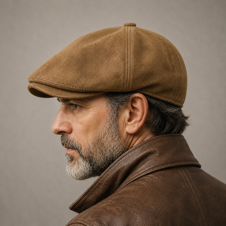 Felix Suede Driving Cap