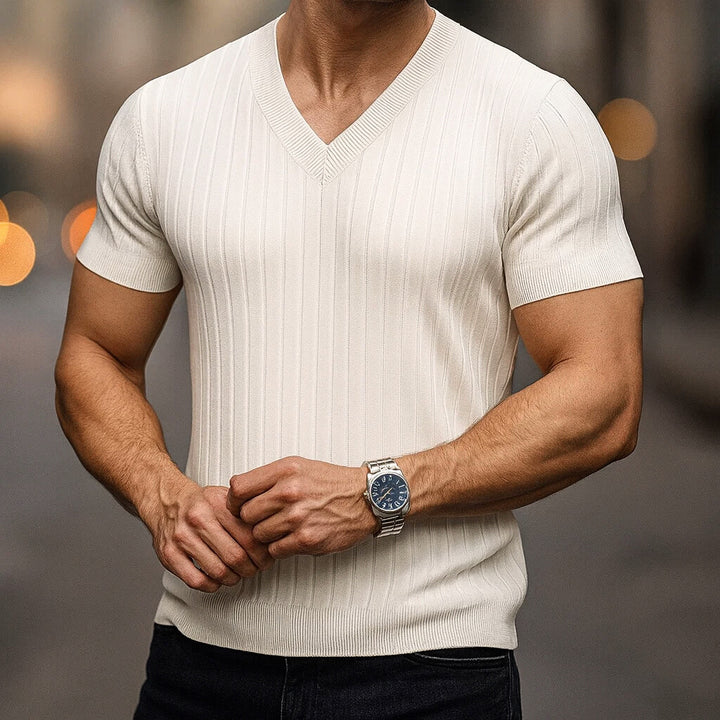 Crosby Knit V-Neck
