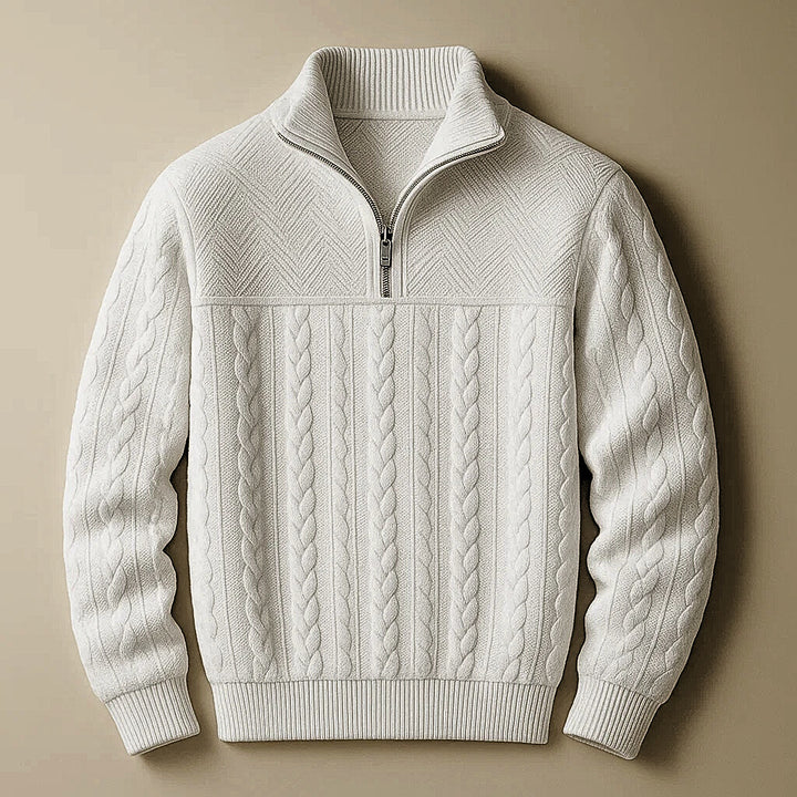 Hudson Jacquard Sweater