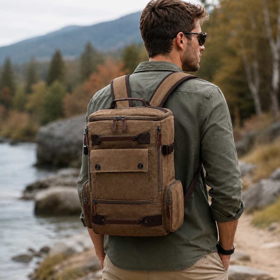 Carter Canvas Backpack