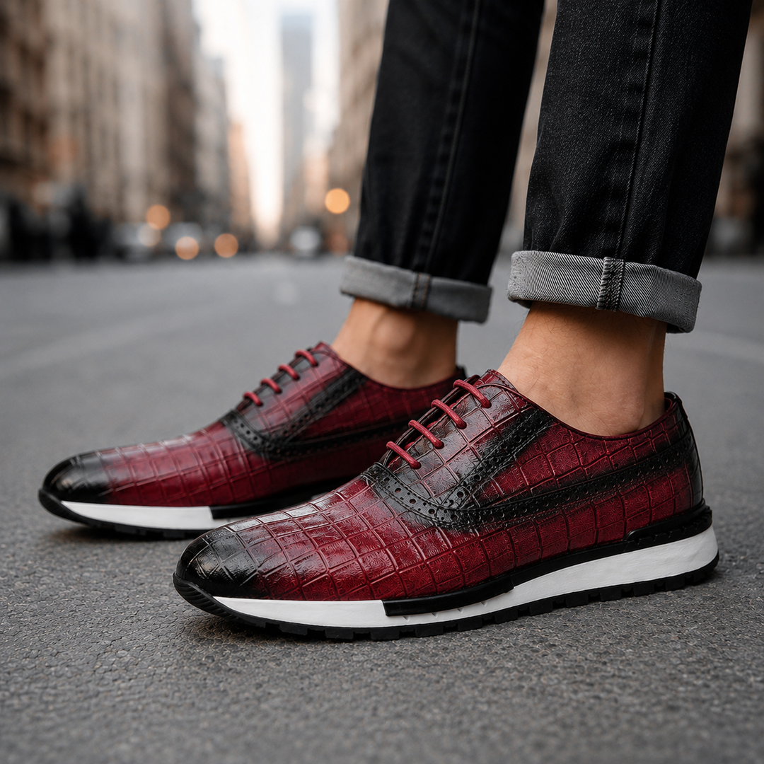 Montavelli Leather Sneakers