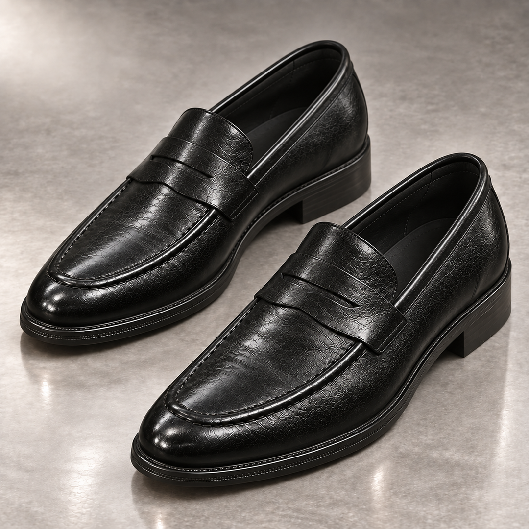 Giovanni Leather Loafers